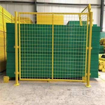 倉(cāng)庫(kù)車間隔離網(wǎng) 可移動(dòng)帶門金屬絲網(wǎng)的安全防護(hù)圍欄解決方案